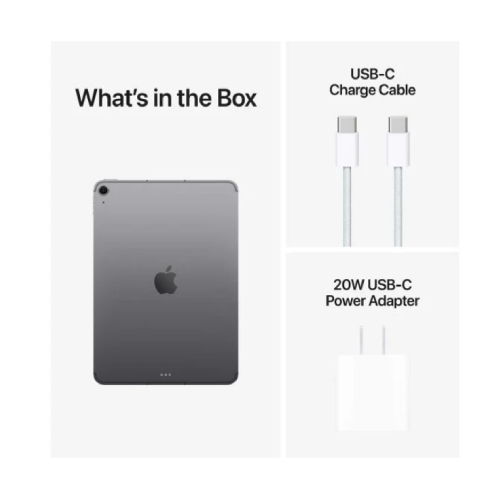 Apple iPad Air 11-inch (2025) M3-chip Wi-Fi + Cellular 128GB Space Gray /MCFV4/ / Таблет / - 4