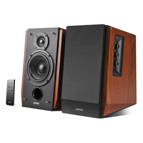 Edifier R1700BT 2.0 Bookshelf Bluetooth Speaker, Brown