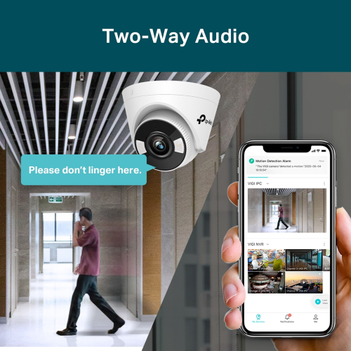 TP-Link VIGI C440 4MP Full-Color Turret Network Camera / Дотор Хяналтын Камер / - 6