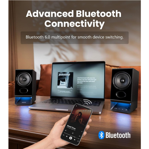 Edifier R20BT USB-Powered Speaker with Bluetooth, Black / Чанга яригч / - 9