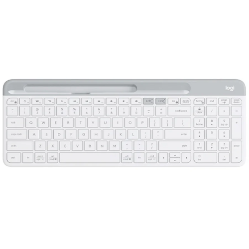 Logitech K580 Slim Multi-Device Wireless Keyboard, White - 2