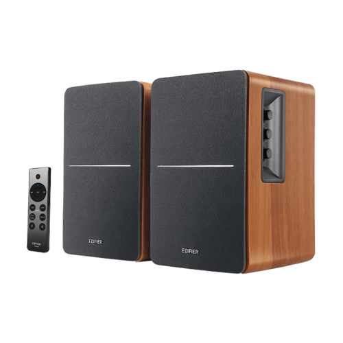 Edifier R1280DB Powered Bluetooth Bookshelf Speakers, Brown