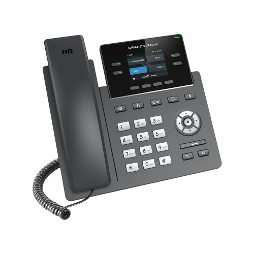 Grandstream GRP2612P 4-Line Carrier-Grade IP Phone with POE / Дотуур Суурин утас / - 3