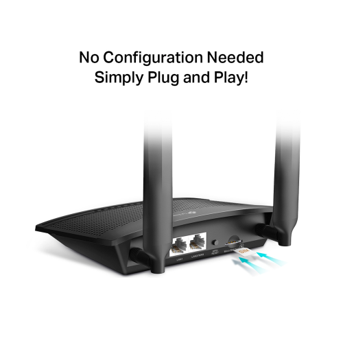 TP-Link TL-MR100 Wireless N 4G LTE Router - 3