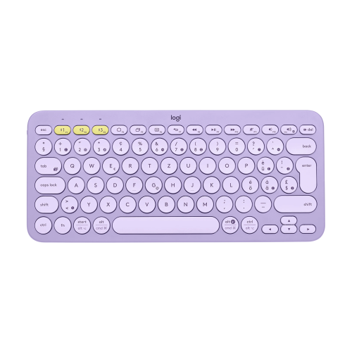 Logitech K380 Multi-Device Bluetooth Keyboard, Purple