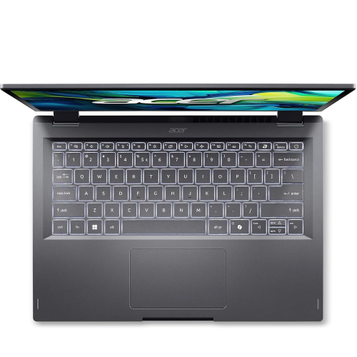 Acer Aspire Spin 14 ASP14-51N-70S3, Intel Core Ultra 7-155U, DDR5 16GB RAM, 512GB PCIe Gen4 SSD, Intel Arc Graphics, 14-inch WUXGA, Win11 Home, Steel Grey - 2