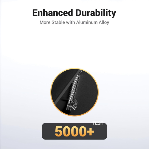 UGREEN Kickstand Protective Case for iPhone 15 Plus, Black (25405) - 4