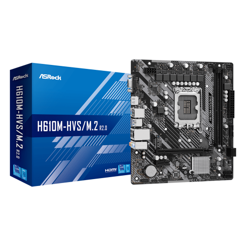 ASRock H610M-HVS/M.2 R2 Motherboard - 2