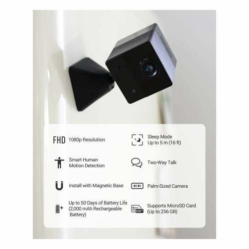 EZVIZ CS-BC2 Wi-Fi Smart Home Battery FHD Camera - 2