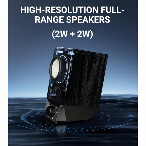 Edifier R19BT Computer Speaker System with Bluetooth, Black - 2
