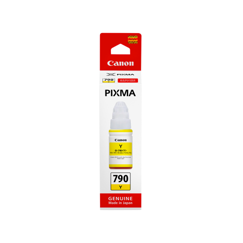 Canon GI-790 Yellow Ink for G1000, G1010, G2000, G2010, G3000, G3010, G4000, G4010, 0674C001AA