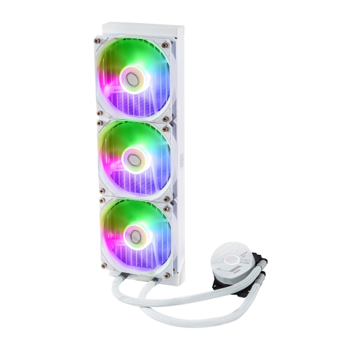 Cooler MasterLiquid ML360L Core ARGB Liquid Cooler, White - 3