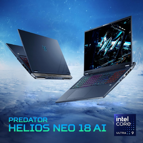 Acer Predator Helios 18 AI PH18-73-96CY Intel Core Ultra 9-275HX, DDR5 64GB RAM, 1TB PCIe NVMe SSD, NV RTX5080 16Gb, 18-inch WQXGA IPS Mini LED 250Hz, Win11 Home, Black - 5