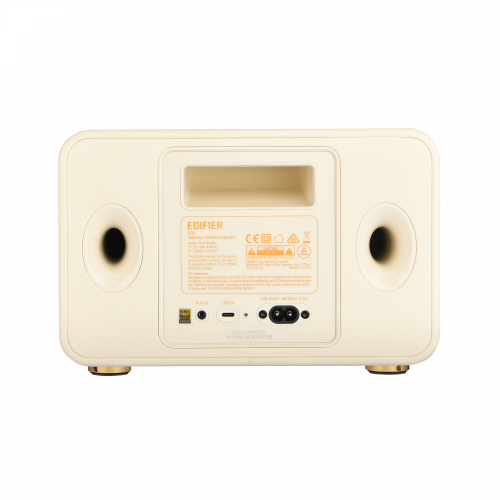 Edifier D32 Tabletop Wireless Speaker, White - 4