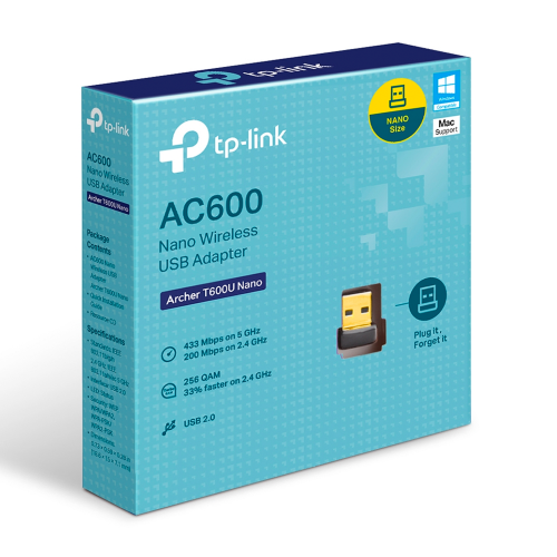 TP-Link Archer T600U Nano AC600 Wireless USB Adapter - 3