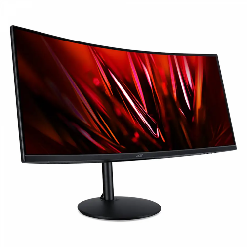 Acer Nitro XZ342CU S3 34-inch UWQHD 180Hz AMD FreeSync Premium Curved Gaming Monitor with Built-in Speaker - 2
