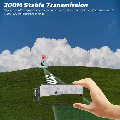 Godox Cube-SC Kit 2 Wireless Lavalier Microphone System / Микрофон / - 3