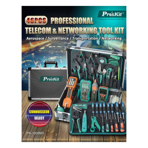 ProsKit PK-1938M5 Professional Telecom & Network Tool Kit - 2