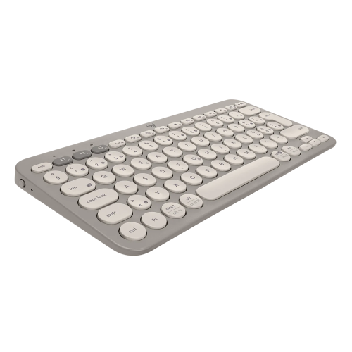 Logitech K380 Multi-Device Bluetooth Keyboard, Sand - 2