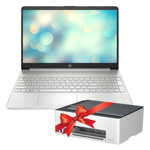 HP Laptop 15s-fq0504TU Celeron N4120, DDR4 2400Mhz 4GB RAM, 256GB PCIe SSD, 15.6" FHD, Win11 Home, Natural Silver