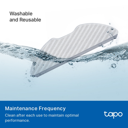 Tapo RVA300 Tapo Robot Vacuum Washable Mop Cloth - 2