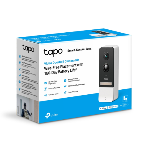 Tapo D230S1 Smart Battery Video Doorbell - 3