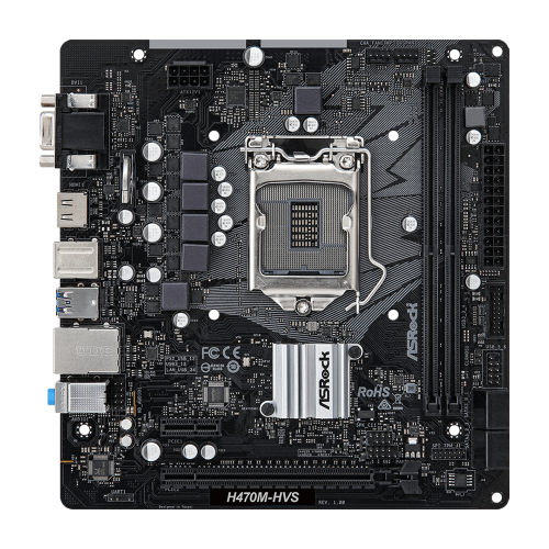 ASRock H470M-HVS Motherboard /No Warranty/