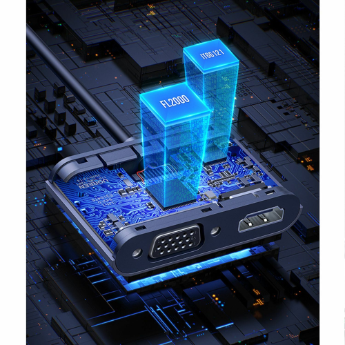 UGREEN USB 3.0 to HDMI and VGA converter (20518) - 4