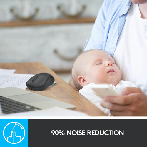 Logitech M221 Wireless Silent Mouse, Grey - 5