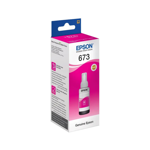 Epson T6733/T6743 toner 70ml Magenta (M) Original /L1800, L805 , L8058.../