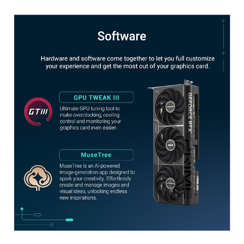 ASUS TUF Gaming GeForce TUF-RTX5070TI-O16G 16GB GDDR7 Graphics Card - 6