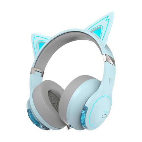 Edifier HECATE G5BT CAT Hi-Res Bluetooth Gaming Headset, Sky blue