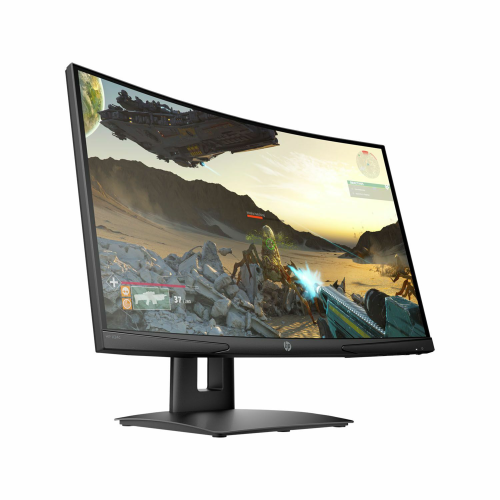 HP X24c 24-inch FHD Anti-glare, AMD FreeSync 144Hz IPS Curved Gaming Monitor - 2
