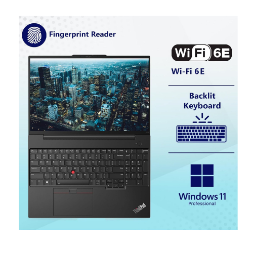 Lenovo ThinkPad E16 Gen2 Intel Core Ultra 7-155H, 32GB RAM, 1TB SSD, Intel Iris Xe Graphics,16 inch / Зөөврийн Компьютер / - 4