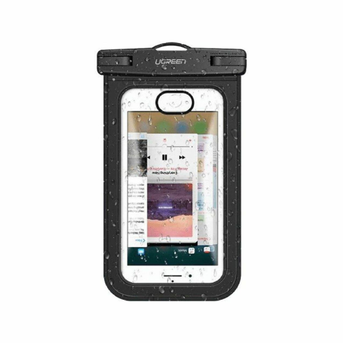 UGREEN Waterproof Phone Pouch, Black (50919)