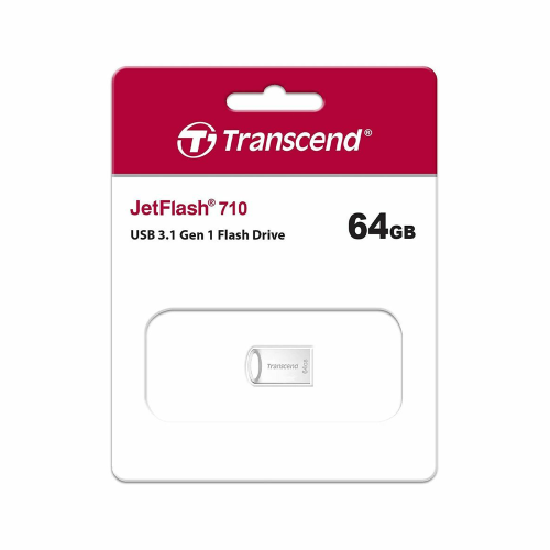 Transcend 64GB JetFlash 710 USB 3.1 Gen1 Flash Drive /TS64GJF710S/ - 3