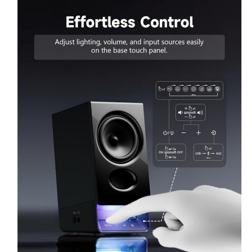 Edifier R20BT USB-Powered Speaker with Bluetooth, Black / Чанга яригч / - 8
