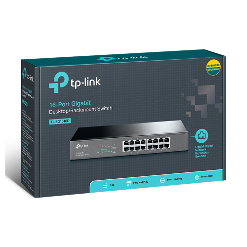 TP-Link SG1016D 16-Port Gigabit Desktop Rackmount Switch / Свич салаалагч , Сүлжээний Төхөөрөмж / - 4