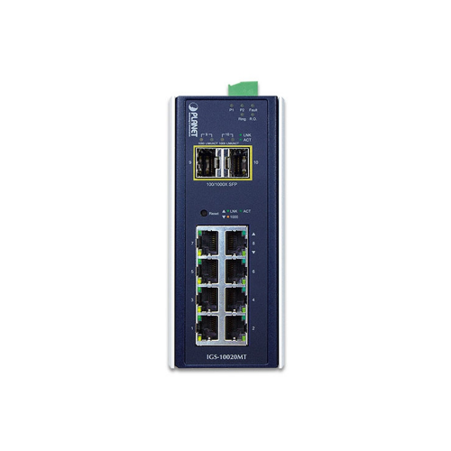 Planet IGS-10020MT Industrial 8-Port Gigabit + 2-Port SFP Managed Switch / Свич салаалагч , Сүлжээний Төхөөрөмж / - 2
