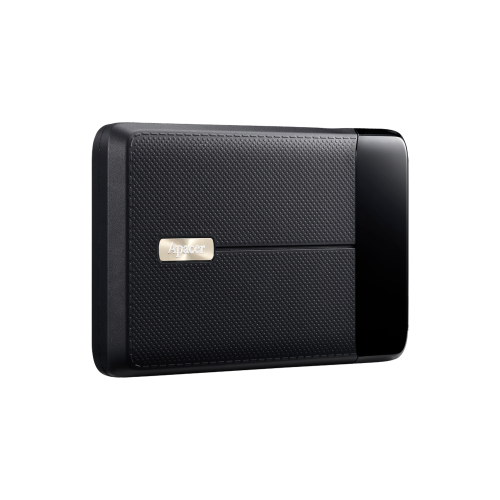 Apacer 2TB USB 3.1 AC371 Military-Grade Shockproof 2.5-inch Portable Hard Drive Black /AP2TBAC731B-1/ - 2