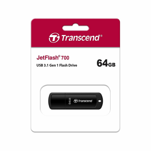 Transcend 64GB JetFlash 700 USB 3.1 Gen1 Flash Drive /TS64GJF700/ - 4