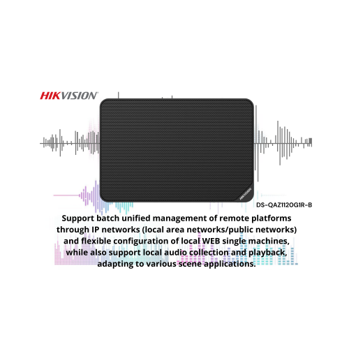 Hikvision 10W Network Cabinet PoE Speaker DS-QAZ1110G1R-BE/BLACK / Зарлан Мэдээлэх / - 5