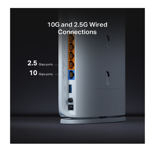 TP-Link Archer BE450 BE7200 Dual-Band Wi-Fi 7 Router - 4