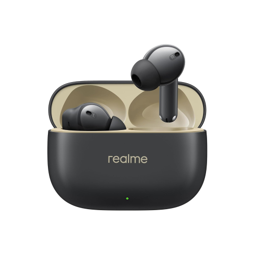 Realme Buds T300 Truly Wireless in-Ear Earbuds, Black