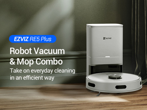 EZVIZ RE5P Plus Robot Vacuum & Mop Combo (TWT2) - 2