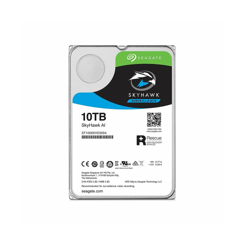 Seagate Skyhawk 10TB SATA III 3.5" Surveillance Hard Drive /ST10000VE000/