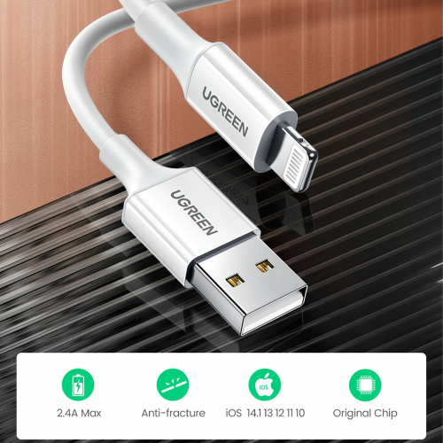 UGREEN USB-A to Lightning cable 1M (20728) - 2