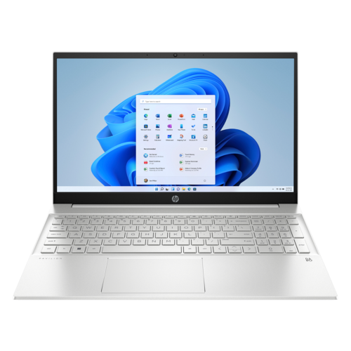 HP Pavilion 15-eg3089TU Intel Core i5-1335U, 8GB DDR4 3200MHz RAM, 512GB PCIe NVMe M.2 SSD, Intel Iris Xe, 15.6" FHD Antiglare IPS, Natural Silver