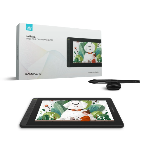 Huion Kamvas 12 GS1161 Graphic Pen Display, Black - 5