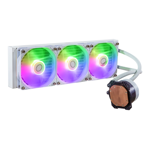 Cooler MasterLiquid ML360L Core ARGB Liquid Cooler, White - 2